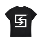 "MONEY-PLANE" Bodycon T-Shirt (BLACK)