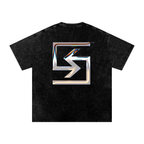 SUAVE-CO™ "CHROME" Washed Oversized T-Shirt
