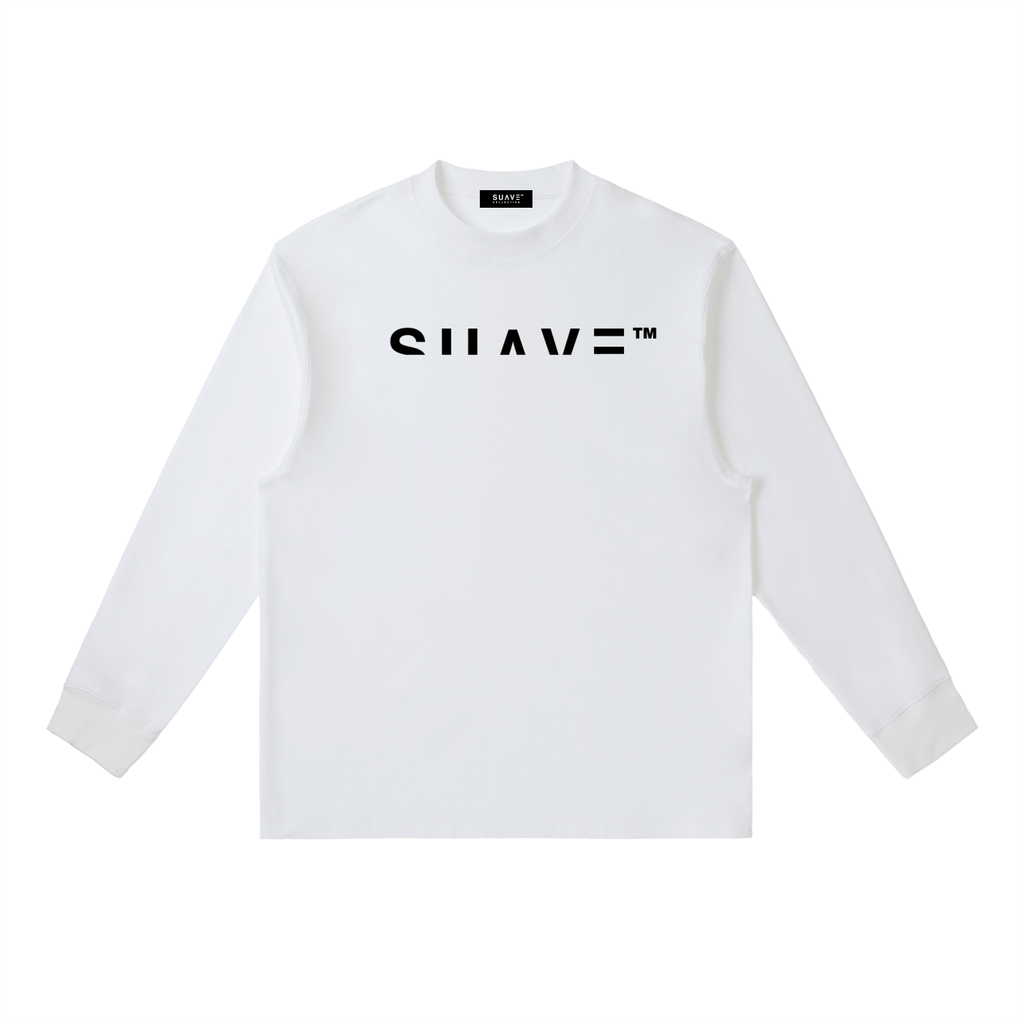 "TWIN-DRAGONS" Long-Sleeve T-Shirt (WHITE)