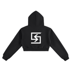 SUAVE-CO™ "MONEY-PLANE" Cropped Hoodie