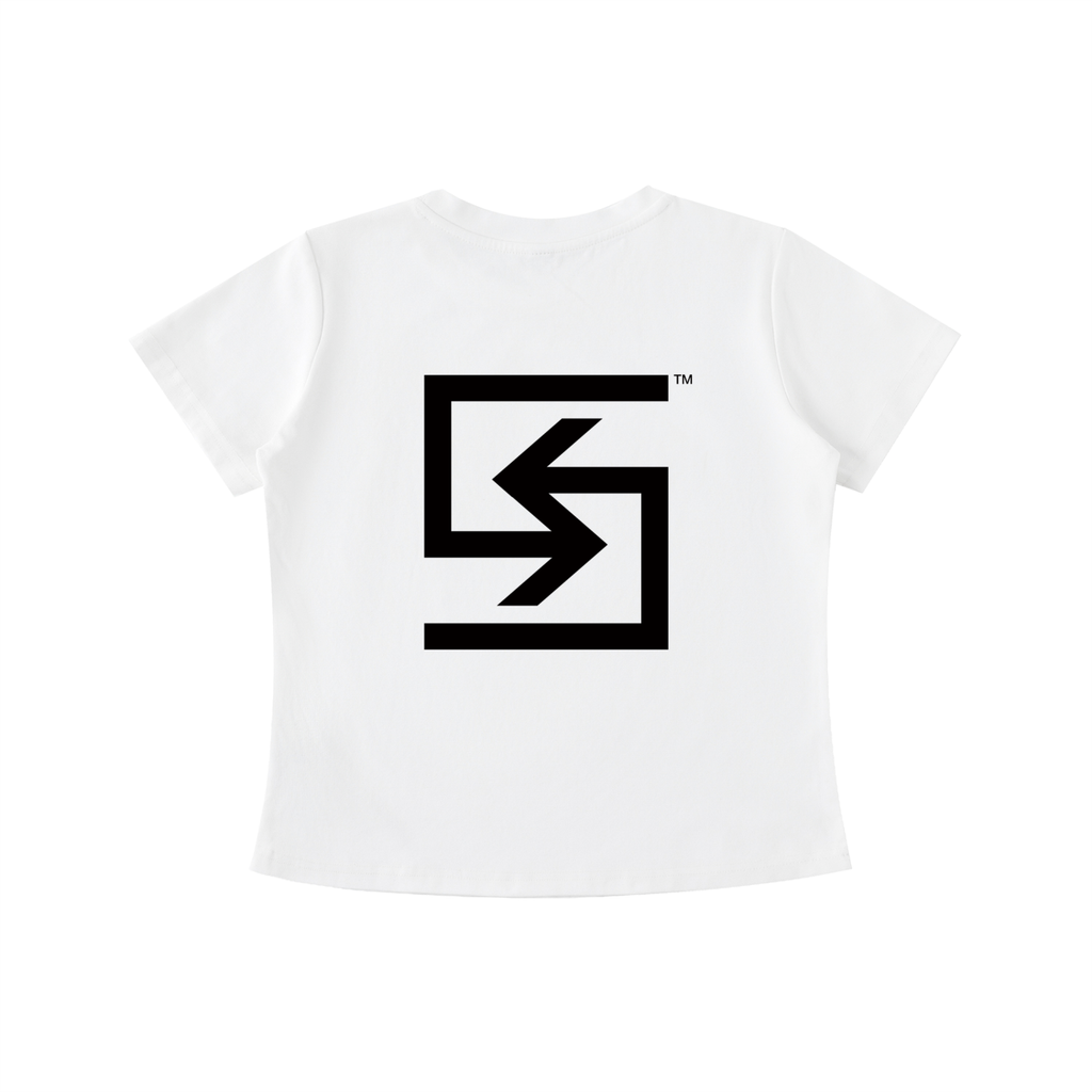 "MONEY-PLANE" Bodycon T-Shirt (WHITE)