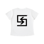 "MONEY-PLANE" Bodycon T-Shirt (WHITE)