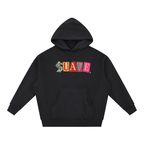 "RAN$OM" Oversized Boxy Fleece Hoodie