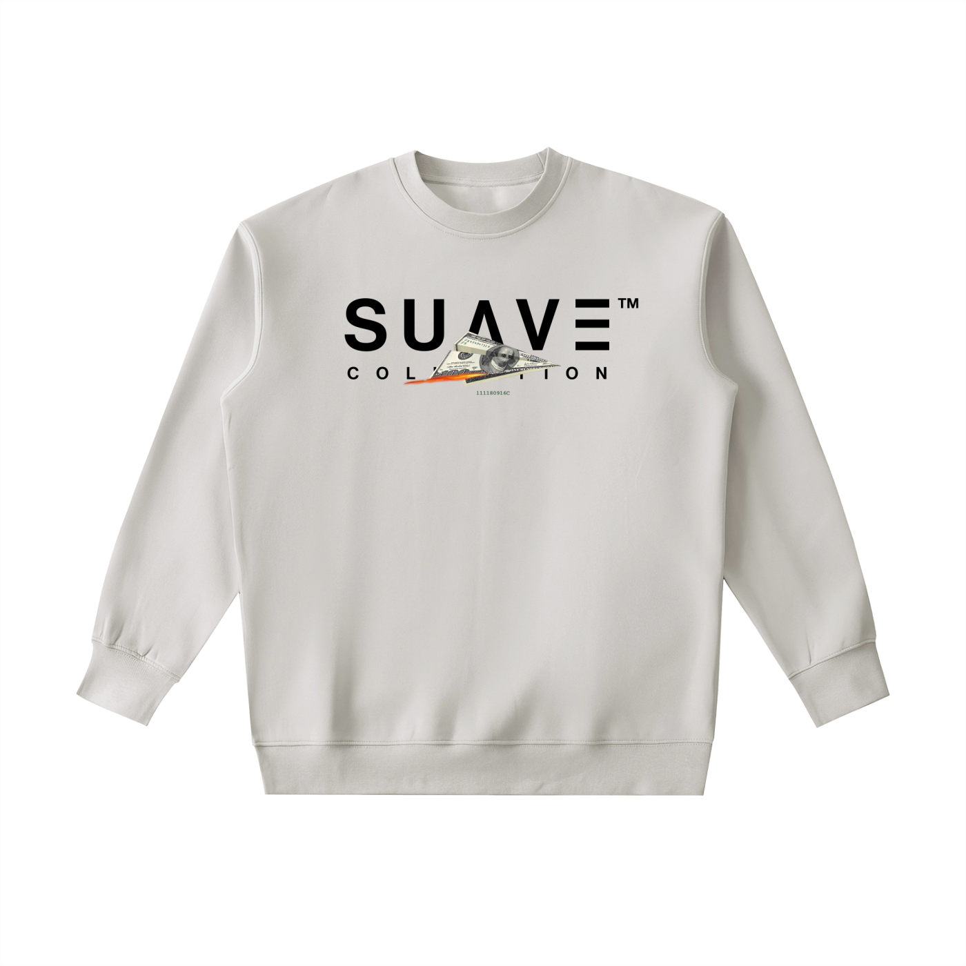 "MONEY-PLANE" Sweatshirt (GREY)