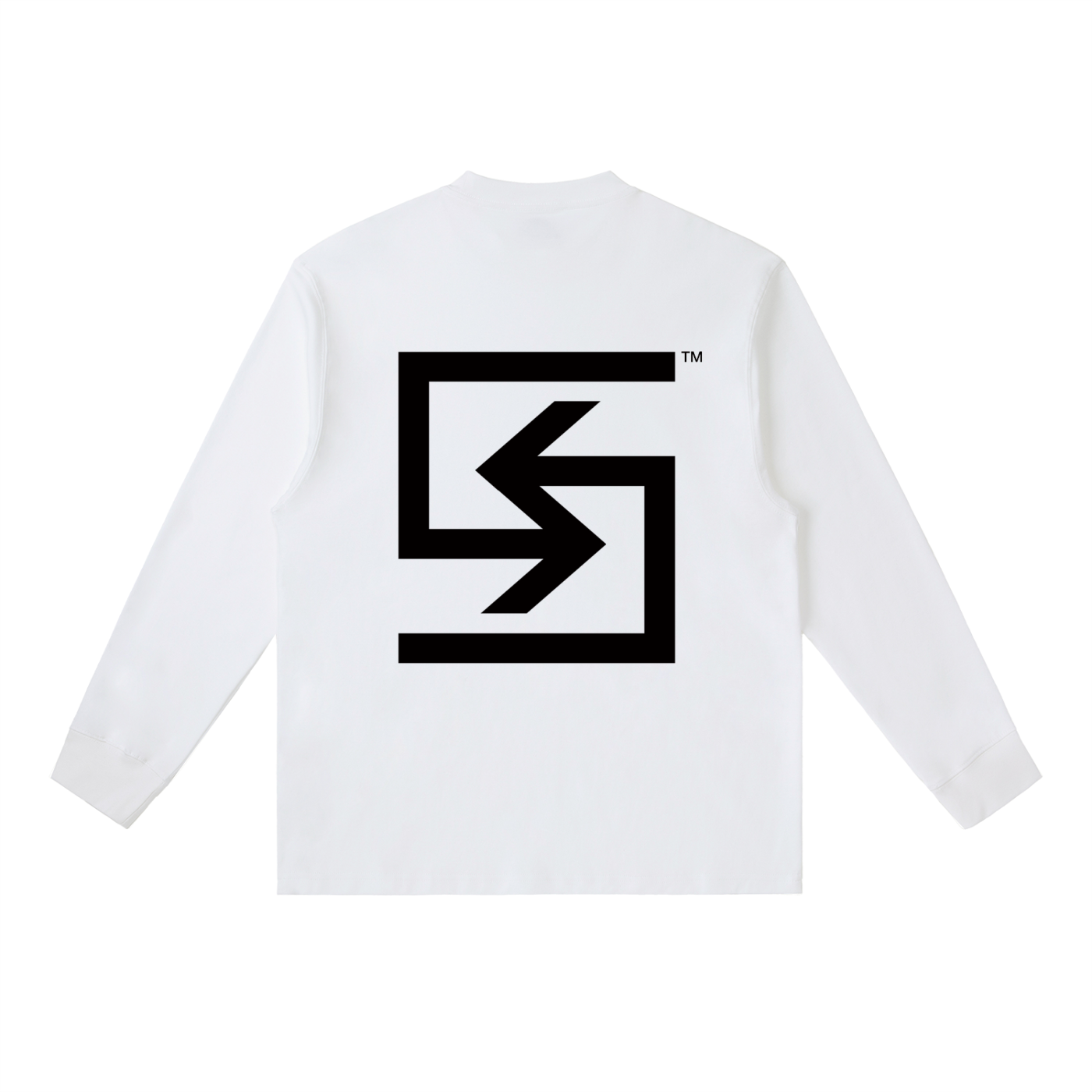 "MONEY-PLANE" Long-Sleeve T-Shirt (WHITE)