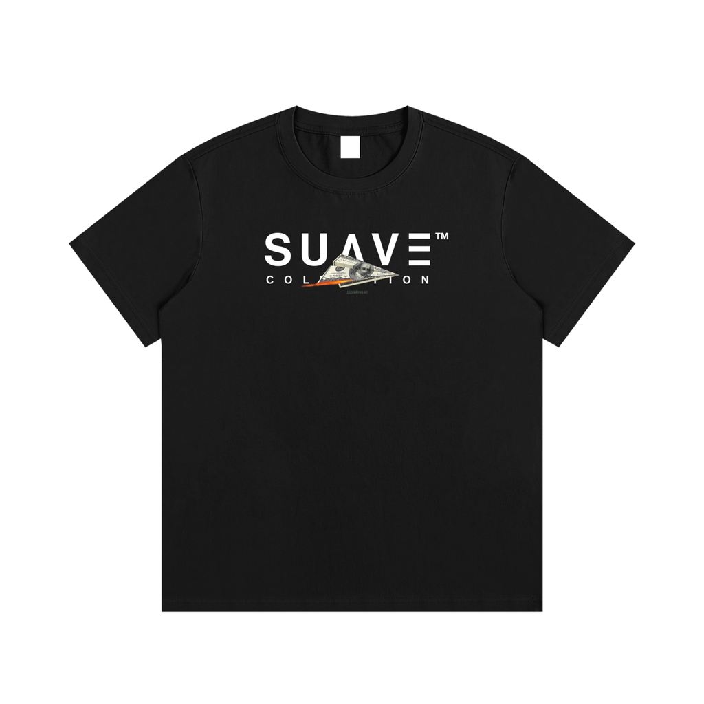 "MONEY-PLANE" T-Shirt (BLACK)