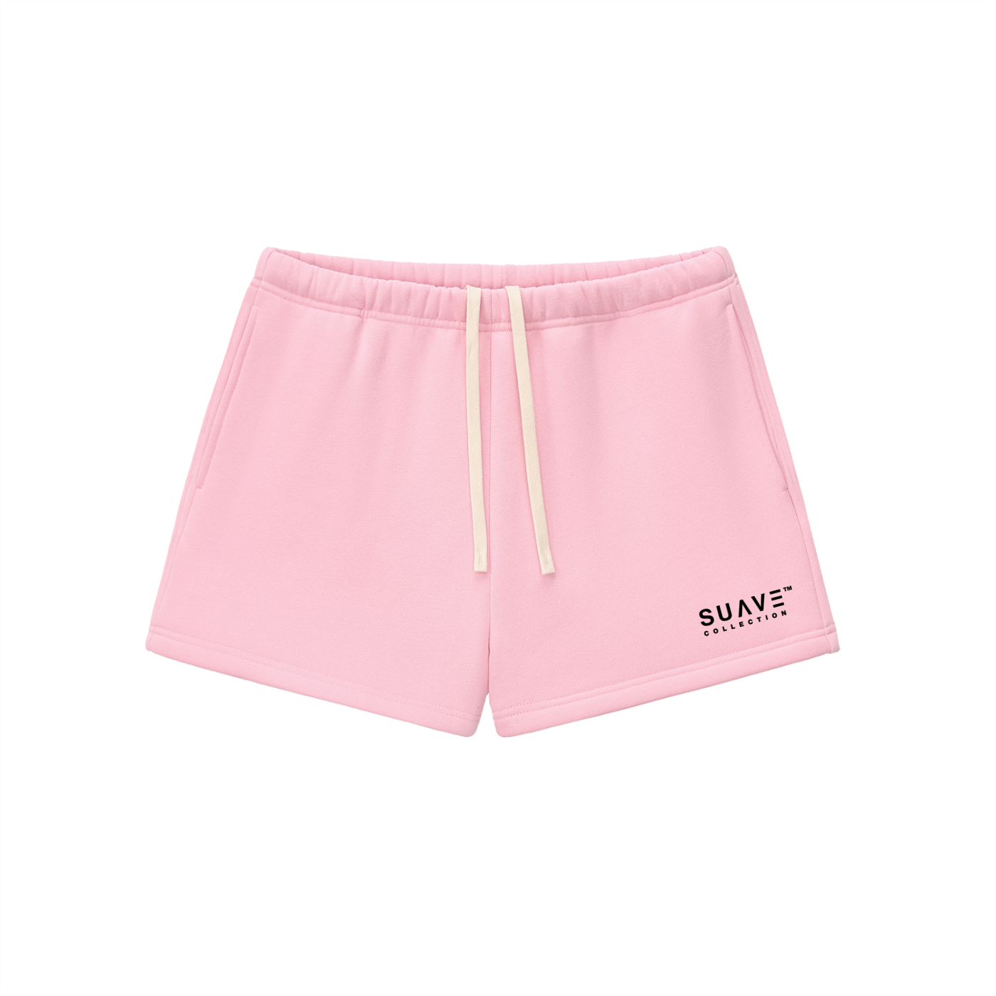 "BRAND" Fleece Sweatshorts