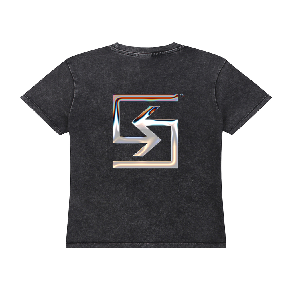 "CHROME" Vintage Washed T-Shirt