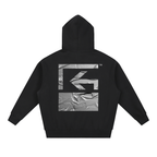 "RAN$OM" Oversized Boxy Fleece Hoodie