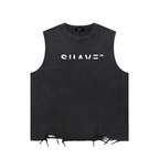 SUAVE-CO™ "LOGO Washed Tank Top