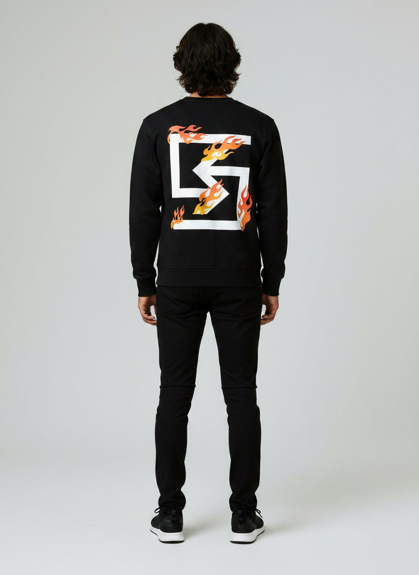 SUAVE-CO™ 「FIRE」スウェットシャツ