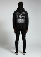 "RAN$OM" Oversized Boxy Fleece Hoodie