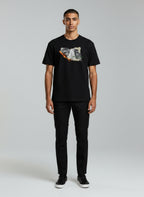 "BURNT-MONEY" T-Shirt (BLACK)