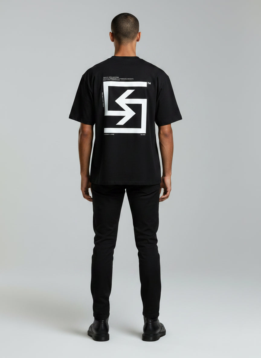 "BURNT-MONEY" T-Shirt (BLACK)