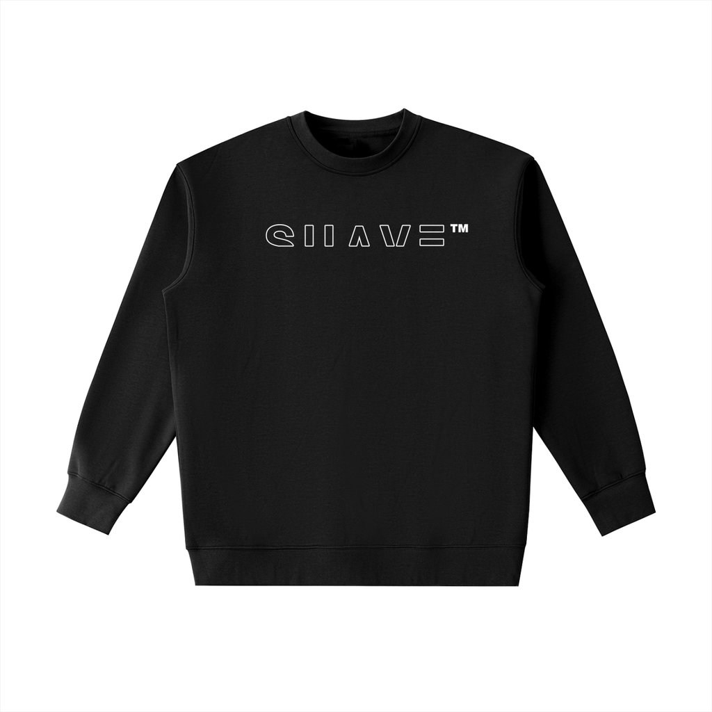 SUAVE-CO™ "OUTLINE" Sweatshirt (BLACK)