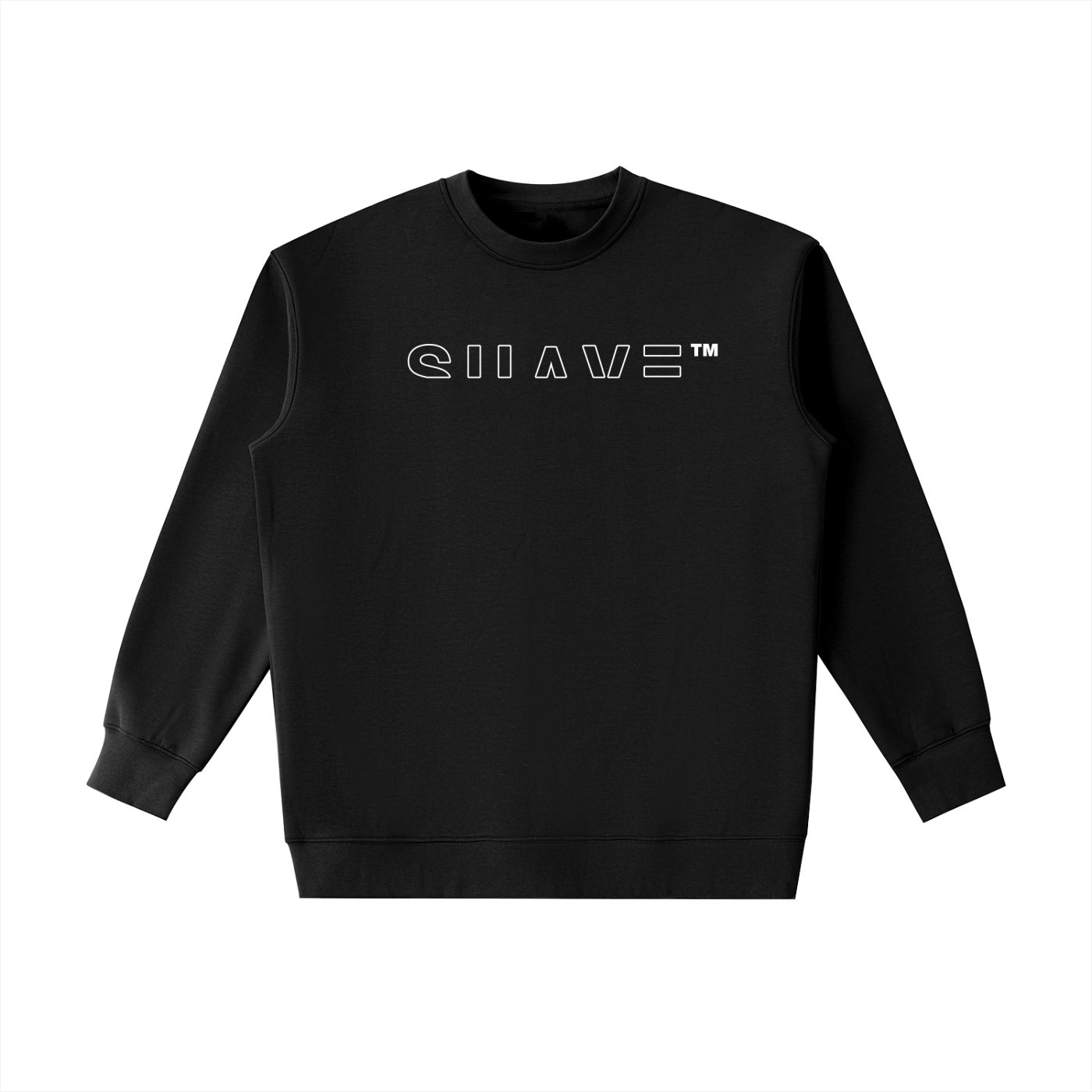 SUAVE-CO™ "OUTLINE" Sweatshirt (BLACK)