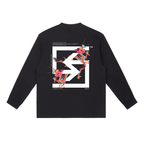 "TWIN-DRAGONS" Long-Sleeve T-Shirt (BLACK)