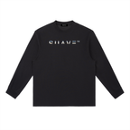 SUAVE-CO™ "CHROME" Long-Sleeve T-Shirt (BLACK)