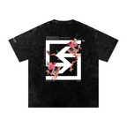 "TWIN-DRAGONS" Washed Oversized T-Shirt