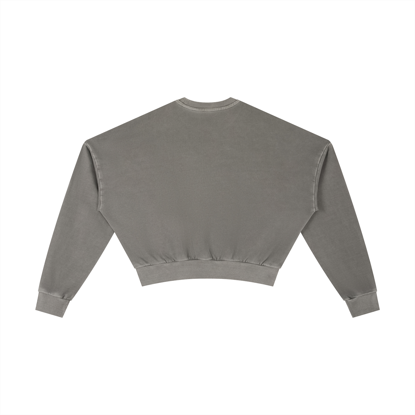 "VARSITY" Vintage Washed Cropped Sweatshirt