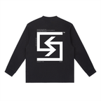 "LOGO" Long-Sleeve T-Shirt (BLACK)