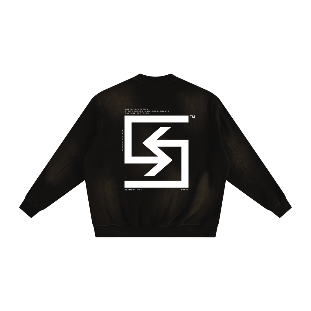 SUAVE-CO™ "LOGO" Sunfade Sweatshirt