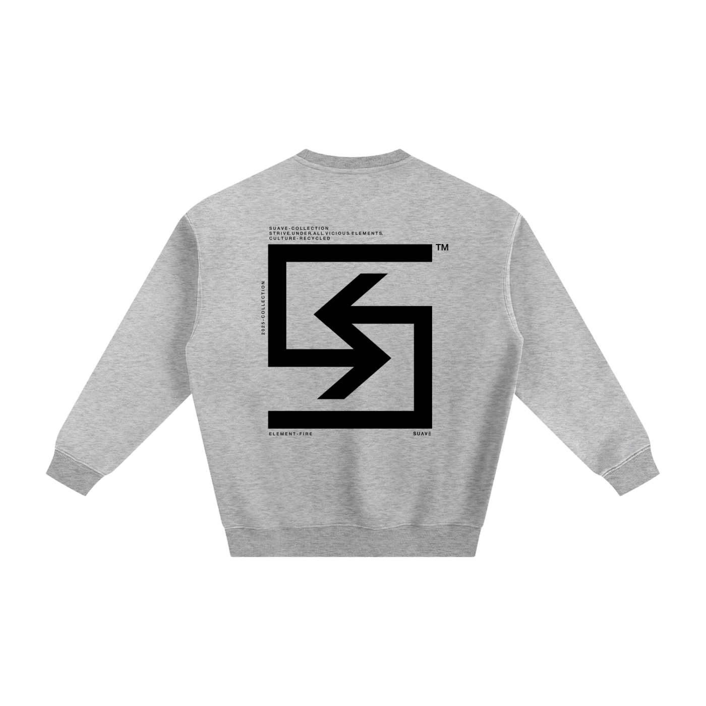 SUAVE-CO™ "LOGO" Sweatshirt (GREY)