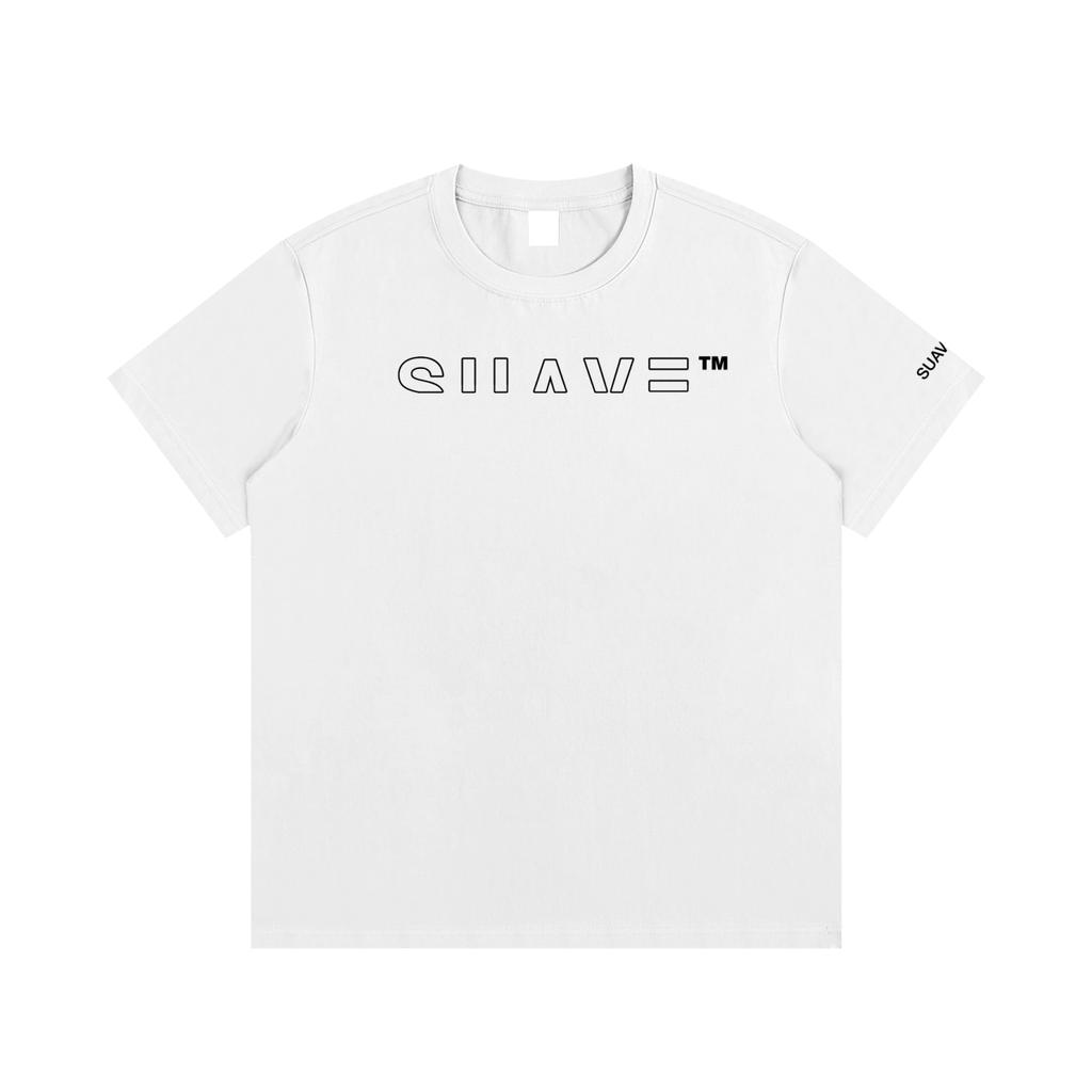 SUAVE-CO™ "OUTLINE" T-Shirt (WHITE)