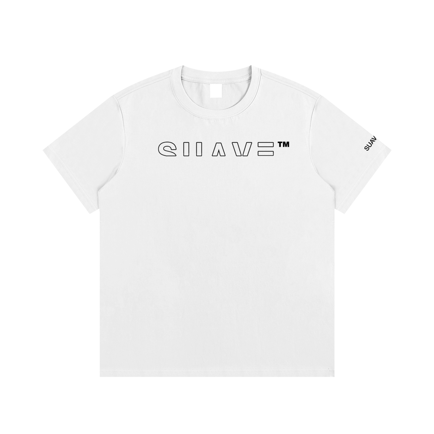 SUAVE-CO™ "OUTLINE" T-Shirt (WHITE)