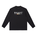 "MONEY-PLANE" Long-Sleeve T-Shirt (BLACK)